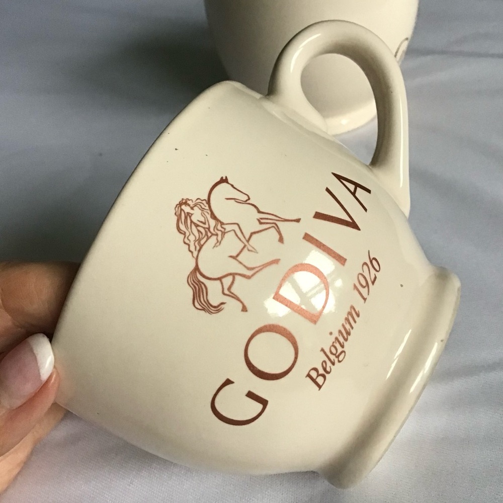 Godiva Cream Coffee Cups